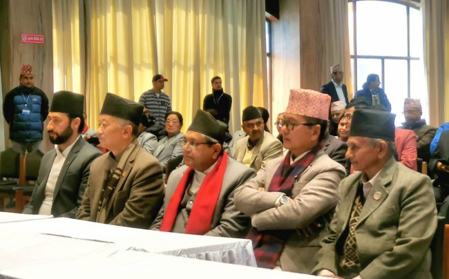 सभामुखमा एमालेका देवराज घिमिरेको उम्मेदवारी दर्ता