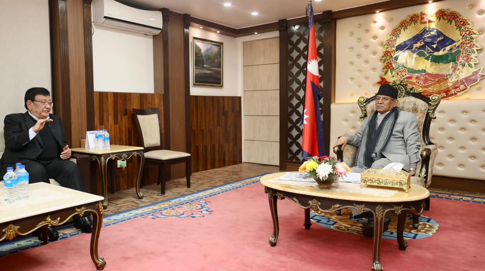 प्रधानमन्त्री र डा. सन्दूकबीच भेटवार्ता : तिलगङ्गालाई मानित विश्वविद्यालय बनाउने प्रतिवद्धता