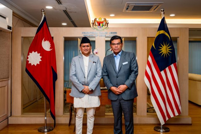 मलेसियाका गृहमन्त्री नेपाल आउँदै