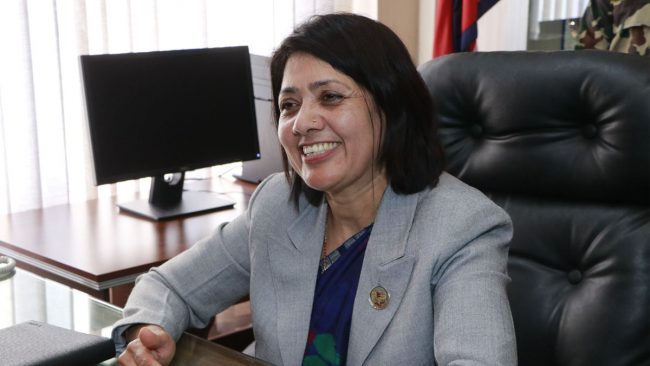 परराष्ट्रमन्त्री पौड्याल जेनेभा जाँदै