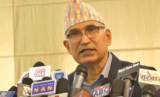 एमाले मुलुकको समृद्धि र विभेदरहित समाजका लागि लड्छ : उपाध्यक्ष पौडेल