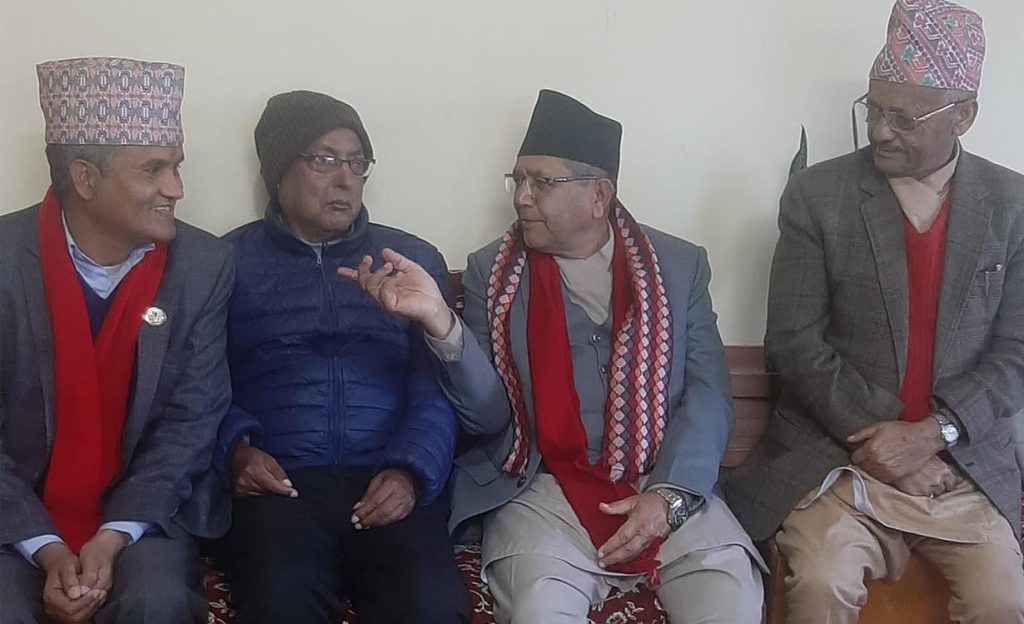 प्रदीप नेपाल र सभामुख घिमिरेबीच भेटवार्ता