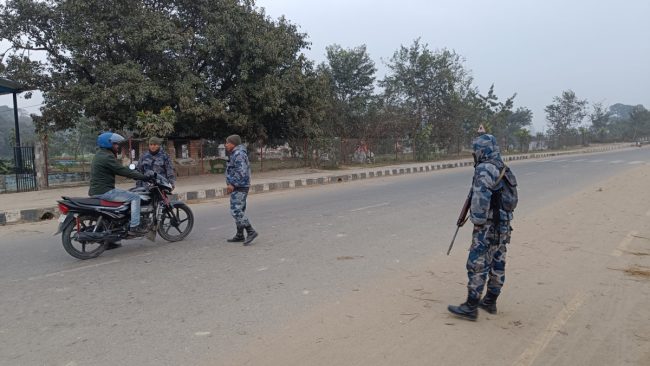 राजश्व संकलन घटेपछि भैरहवा सीमामा सशस्त्रको सक्रियता बढ्यो
