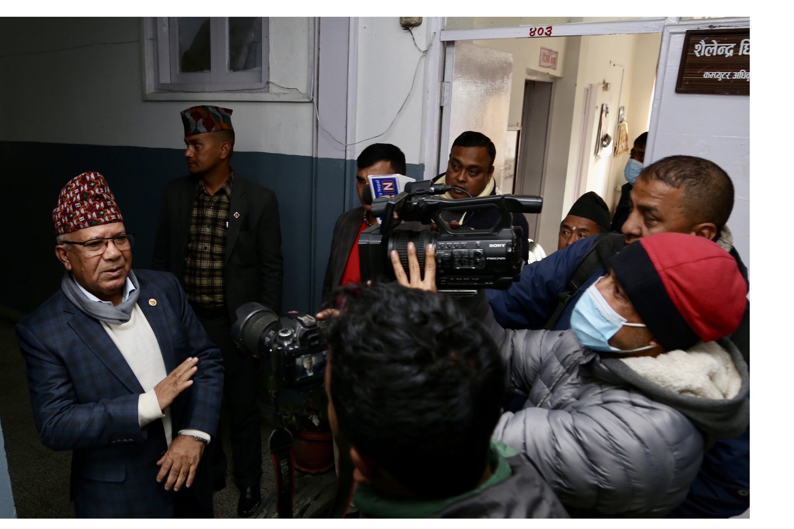 सरकारमा सहभागिताबारे निर्णय लिन हतार छैन : अध्यक्ष नेपाल