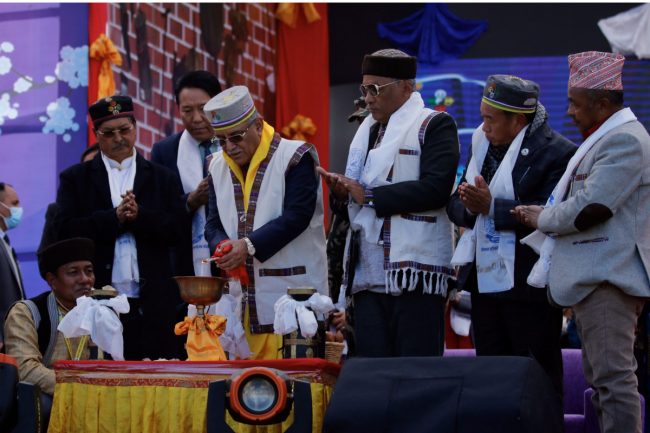 प्रधानमन्त्रीद्वारा टुँडिखेलमा सोनाम ल्होछारको विशेष कार्यक्रम उद्घाटन