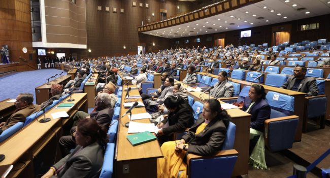 संसद बैठक : समसामयिक विषयमा सरकारको ध्यानाकर्षण