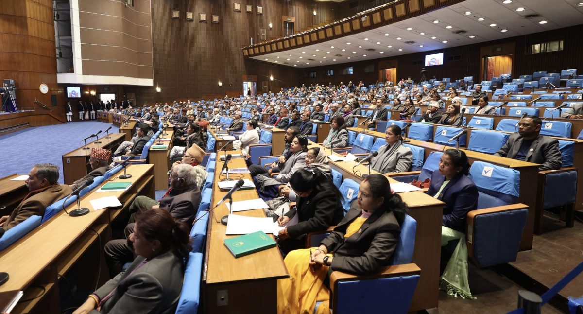 संसद बैठक : समसामयिक विषयमा सरकारको ध्यानाकर्षण