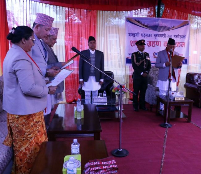 गण्डकीका मन्त्रीले किन पाएनन् मन्त्रालय? कहिले हुन्छ भागबण्डा?