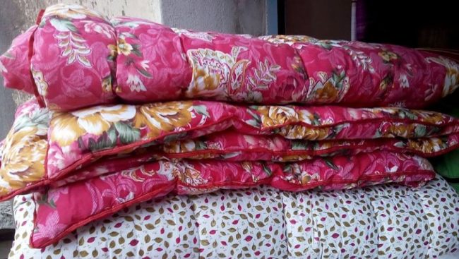 ८२ वर्षमाथिका ज्येष्ठ नागरिकलाई फाइवर सिरक प्रदान