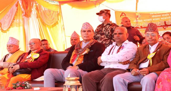 ऋषिमुनिको तपोभूमि हो नेपाल : मन्त्री पाण्डे