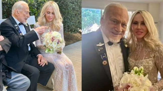 चन्द्रमामा पाइला राख्ने दोस्रो व्यक्ति एल्ड्रिनले गरे ९३ वर्षको उमेरमा विवाह