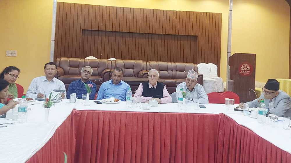 कांग्रेस नेता डा. शेखर कोइराला समूहको भेला जारी, पछिल्लो राजनीतिक घटनाक्रमा विषयमा छलफल