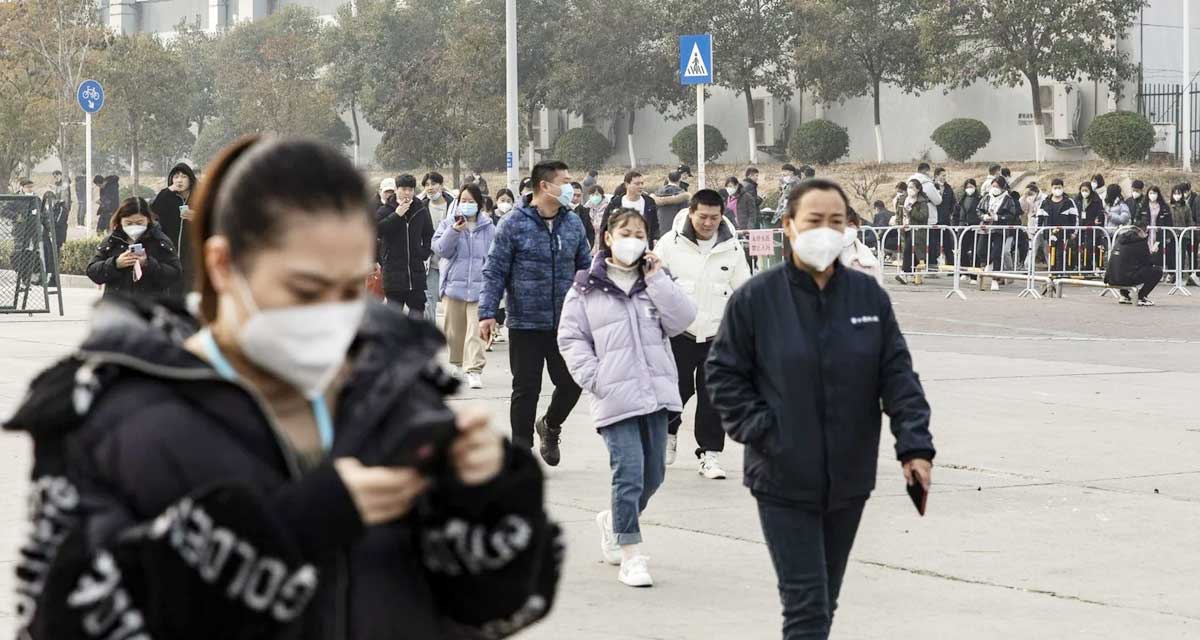 चीनको हेनान प्रान्तमा ९० प्रतिशत कोभिड संक्रमित