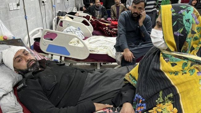 पाकिस्तानमा प्रहरी लक्षित बम हमलामा मृत्यु हुनेको सङ्ख्या ५९ पुग्यो