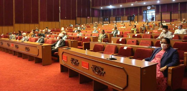 अराजकता नियन्त्रण गर्न सांसदहरुको माग