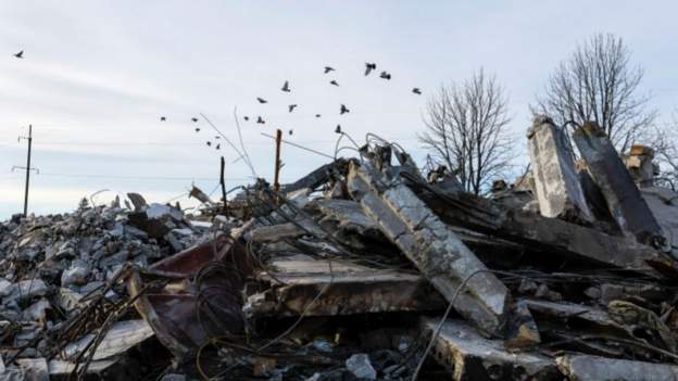 रुसले युक्रेनको किभ र खार्किभमा फेरि मिसाइल आक्रमण गर्‍यो