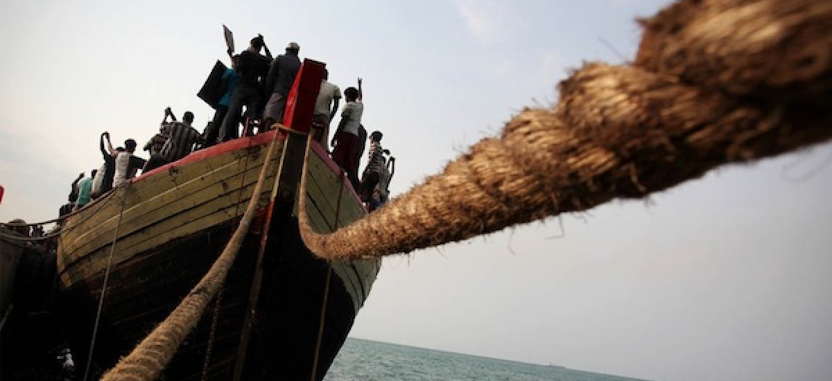 श्रीलङ्काका ४६ अवैध आप्रवासी पक्राउ