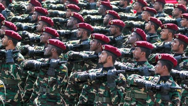 श्रीलंकाले एक तिहाई सेना कटौती गर्ने