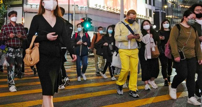 हङकङको जनसङ्ख्या घट्दो क्रममा