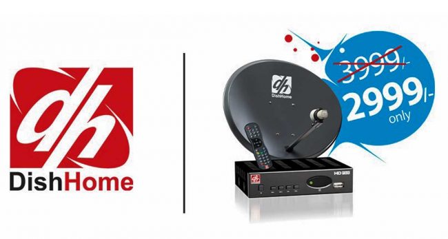 डिशहोमको नयाँ कनेक्सन अव मात्र २९९९ मा