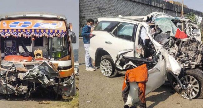 सवारी दुर्घटनामा ११ जनाको मृत्यु, १० जना घाइते