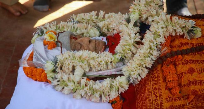 कांग्रेस सभापति देउवाद्वारा राणाप्रति श्रद्धाञ्जली