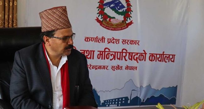 कर्णालीको विकास र समृद्धिको अभिभारा पूरा गरिनेछ : मुख्यमन्त्री शर्मा (अन्तर्वार्ता)