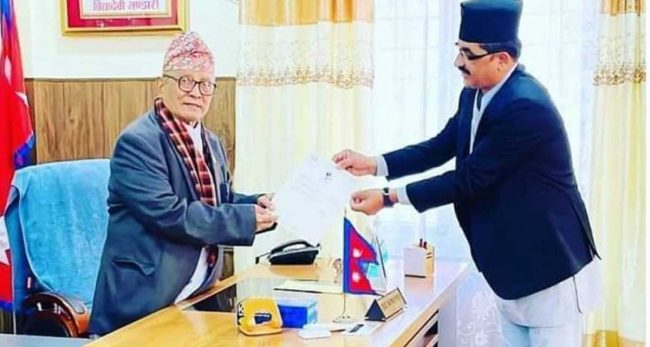 लुम्बिनी प्रदेश सरकारको मुख्य न्यायाधिवक्तामा पौडेल