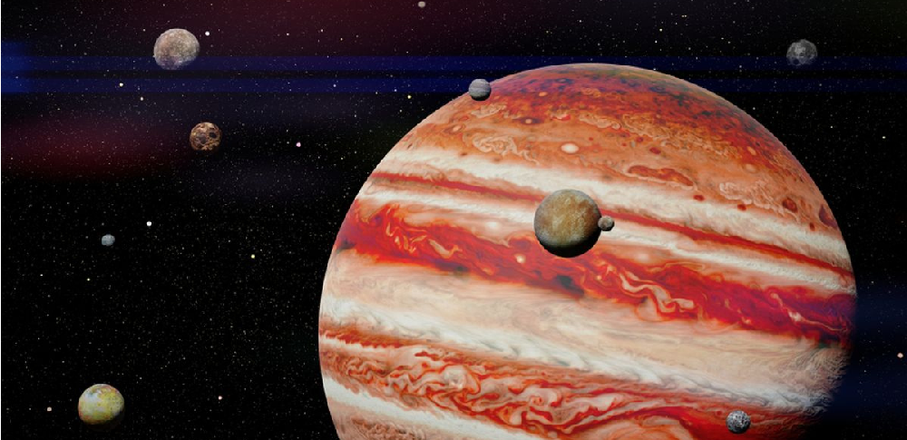 बृहस्पतिमा बयानब्बे वटा चन्द्रमा!