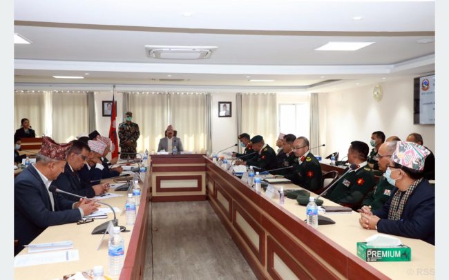 विकास र परिवर्तन नगर्ने छुट अब हामीलाई छैनः रक्षामन्त्री उप्रेती