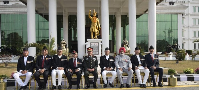 भारतीय पूर्वसेनापतिहरुलाई त्रिशुल, यस्तो थियो सेना दिवसको रोचक कथा