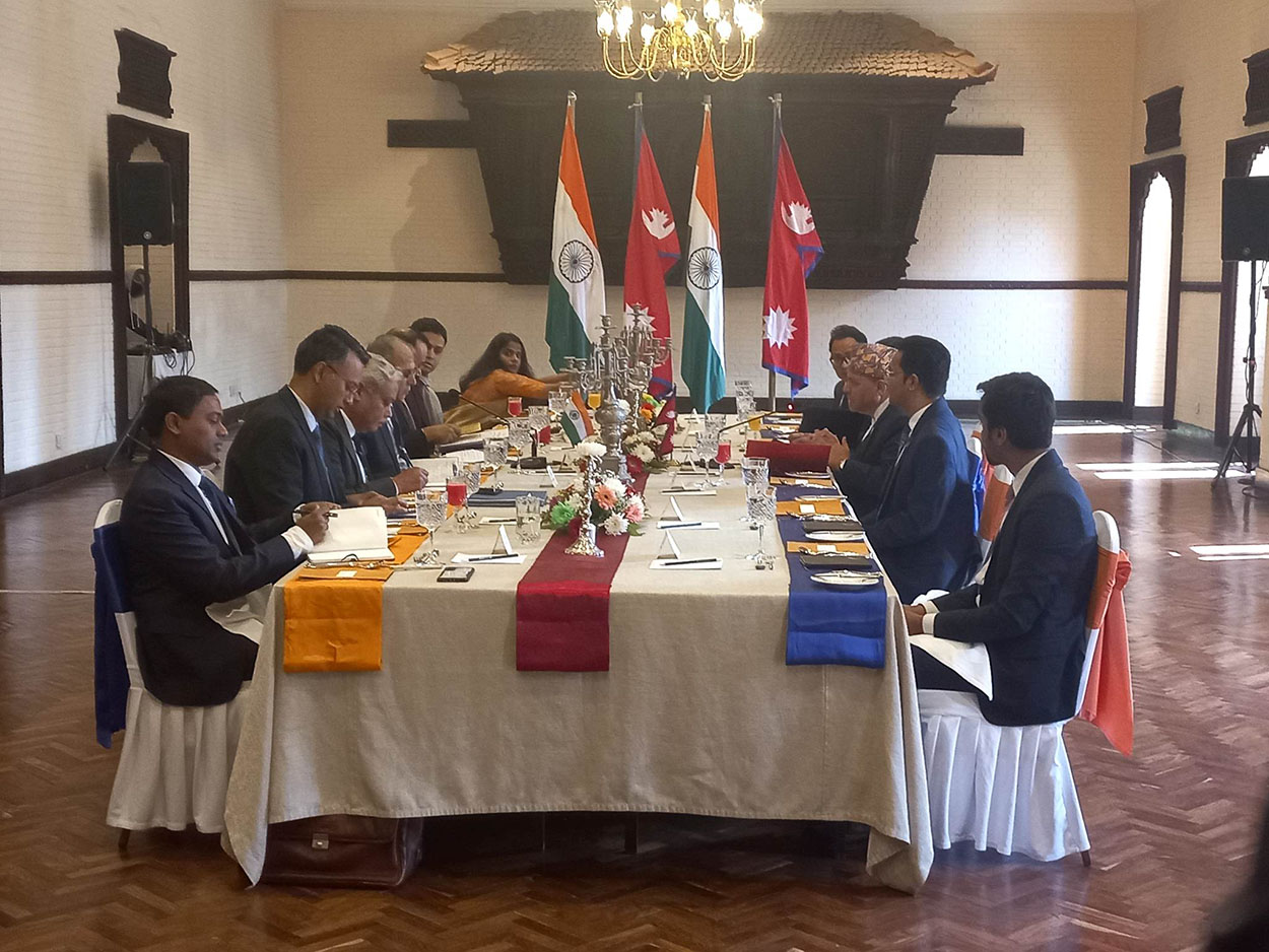नेपाल-भारत सचिवस्तरीय बैठक जारी