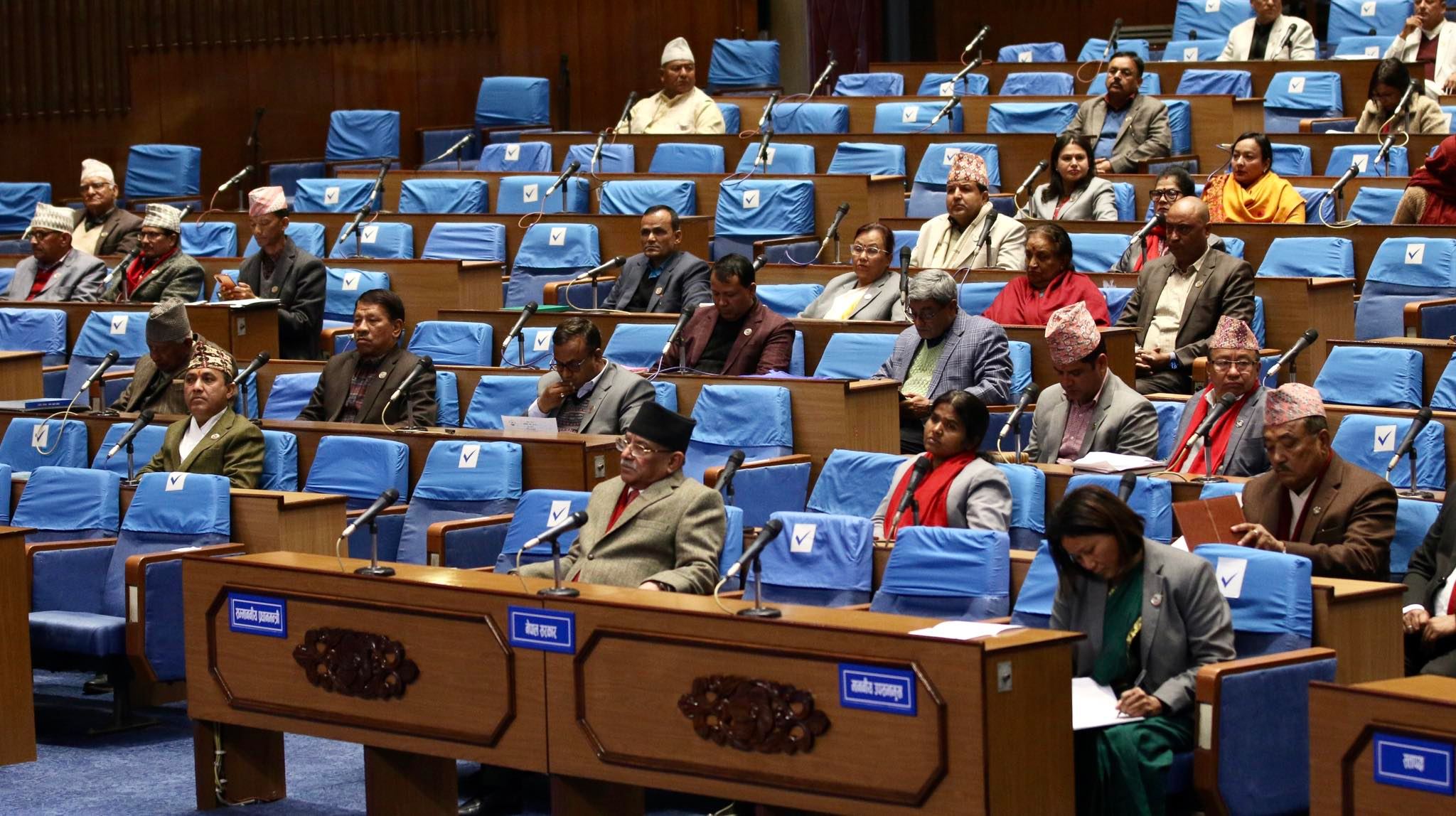 संसद बैठक जारी, समसामयिक विषयमा सरकारकाे ध्यानाकर्षण