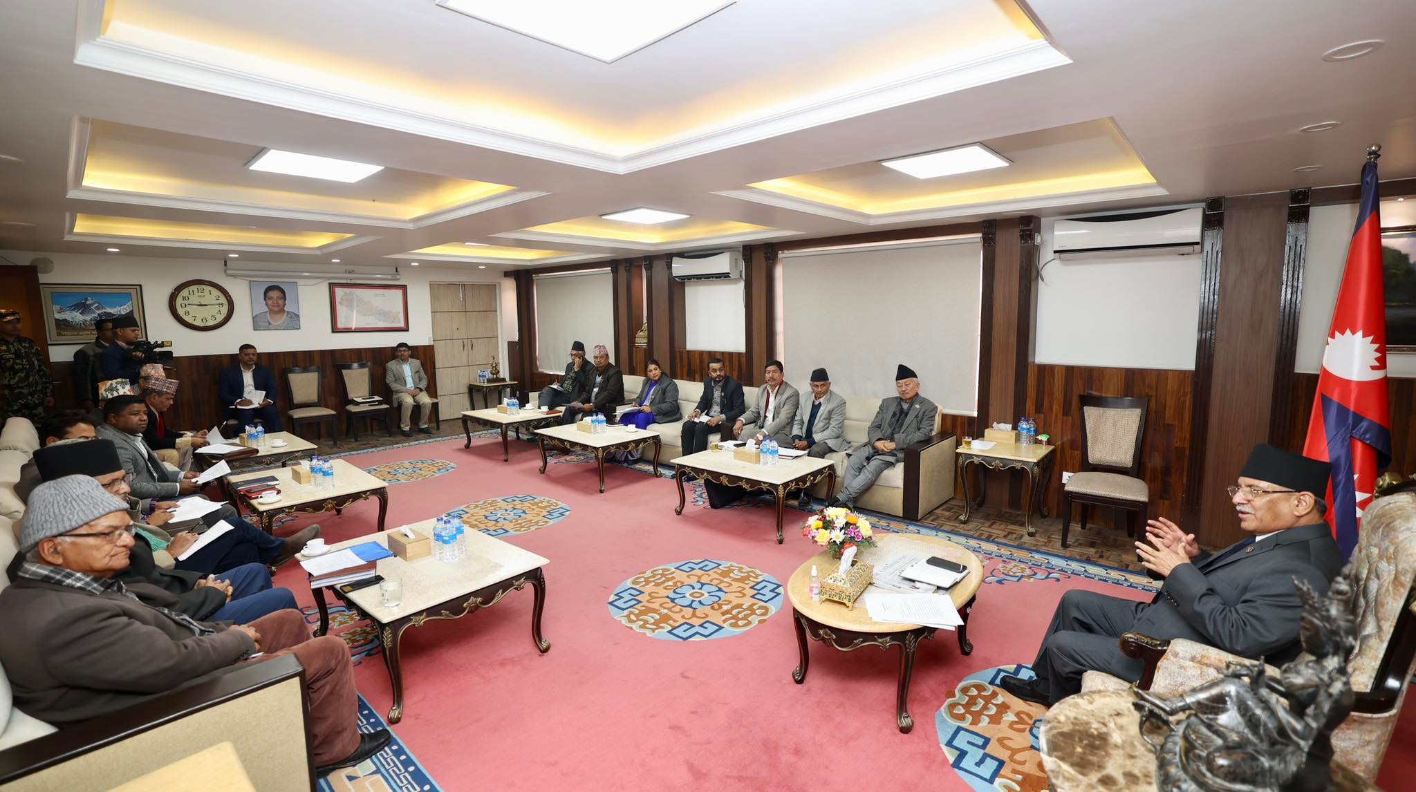 प्राथमिकताका आधारमा विधेयकलाई सदनमा पेश गर्ने सहमति