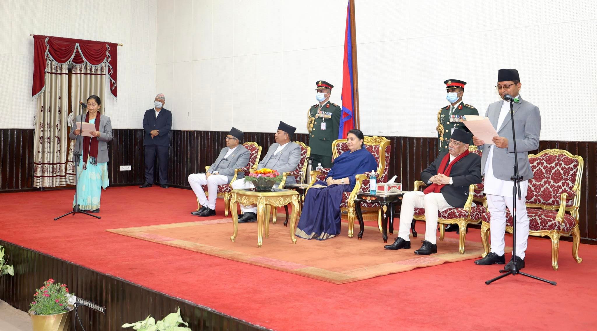 राष्ट्रियसभा उपाध्यक्ष उर्मिला अर्यालले लिइन् शपथ