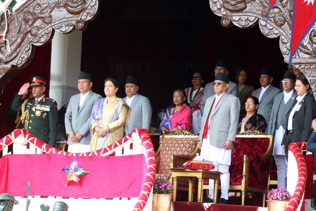 २६० औं नेपाली सेना दिवस यसरी मनाइयो (तस्बिरहरु)