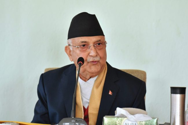 सरकार ढाल्ने षड्यन्त्र भइरहेको छः केपी ओली