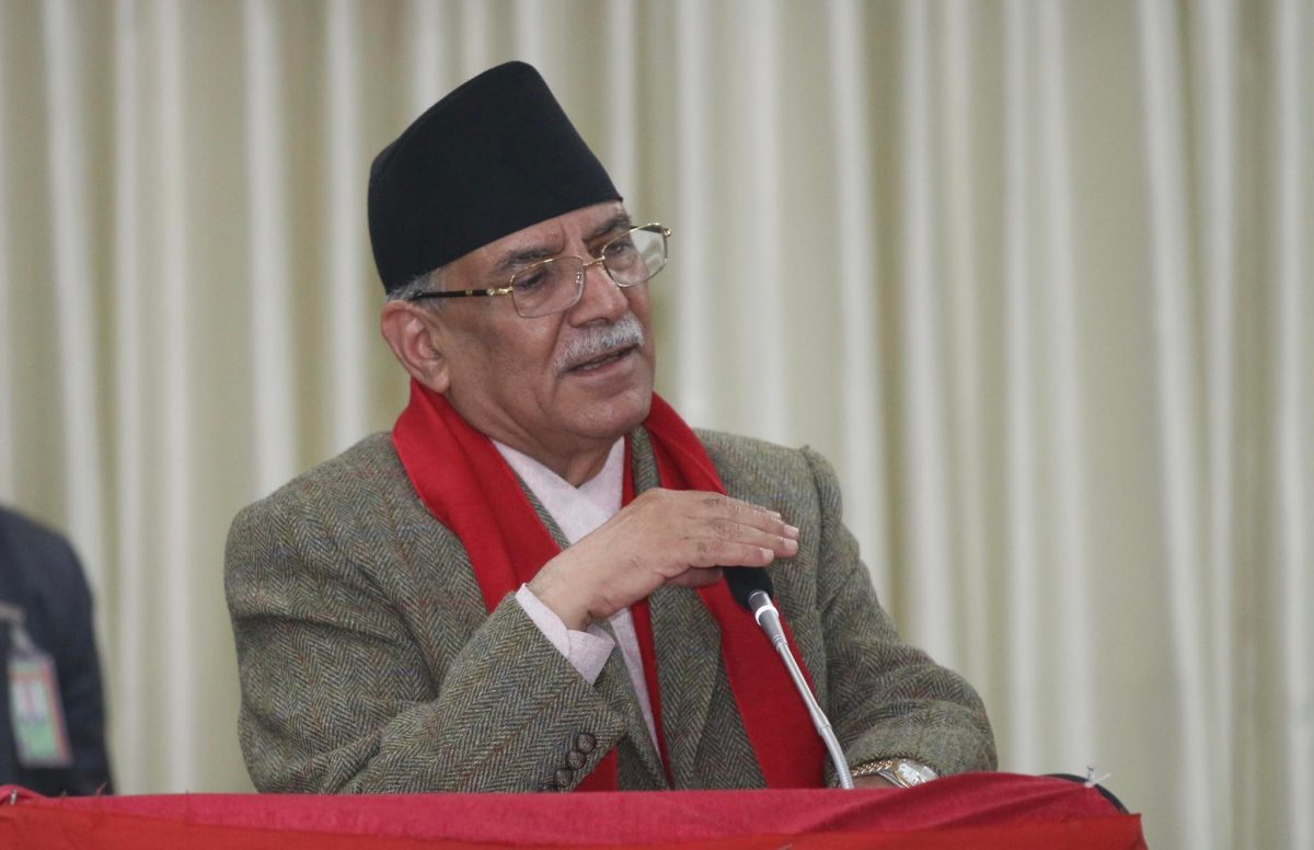 १२ बुँदे समझदारी पक्षधर शक्तिहरू एक ठाउँ उभिनुपर्छः  प्रधानमन्त्री