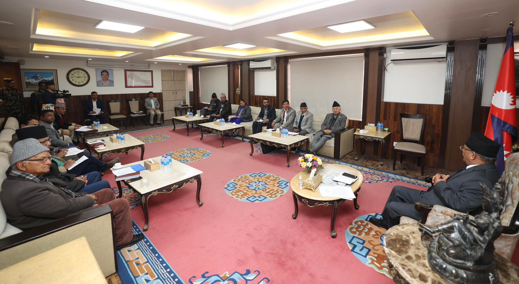 प्राथमिकताका आधारमा विधेयकलाई सदनमा पेश गर्ने सहमति