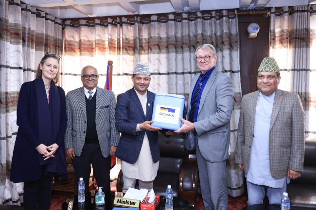 जर्मनीद्वारा नेपाललाई कोरोना भाइरसविरुद्धको खोप उपलब्ध