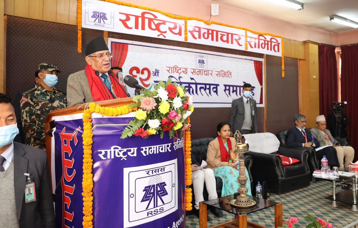 सरकार पूर्ण प्रेस स्वतन्त्रताको पक्षमा दृढ छः  प्रधानमन्त्री