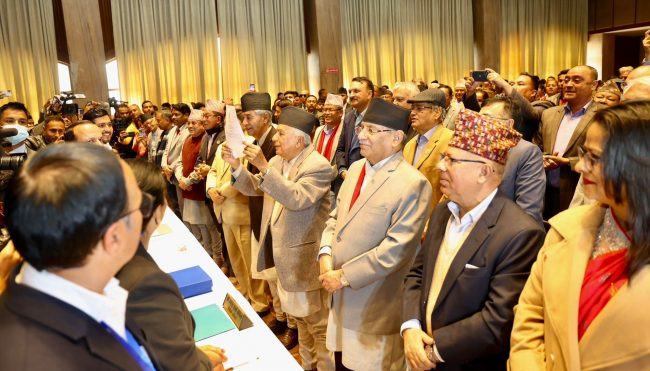 उम्मेदवारी दर्तापछि पौडेलले भने- सर्वसम्मत हुने इच्छा छ