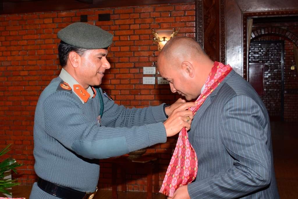 सशस्त्र प्रहरी महानिरीक्षक राजु अर्याल दक्षिण सुडान प्रस्थान