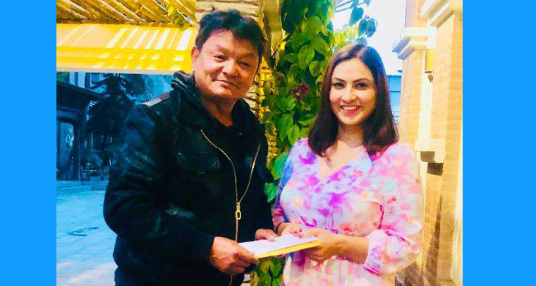 चलचित्र ‘जय हो’ मा अभिनेत्री निशा अधिकारी अनुबन्धित