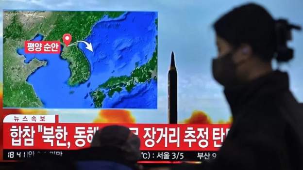 उत्तर कोरियाले फेरि अन्तरमहादेशीय ब्यालेस्टिक मिसाइल परीक्षण गर्‍यो