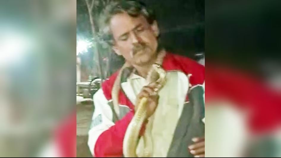 मुखमा सर्प हालेर ‘स्टन्टबाजी’ गर्ने सर्प उद्धारकर्मीको मृत्यु