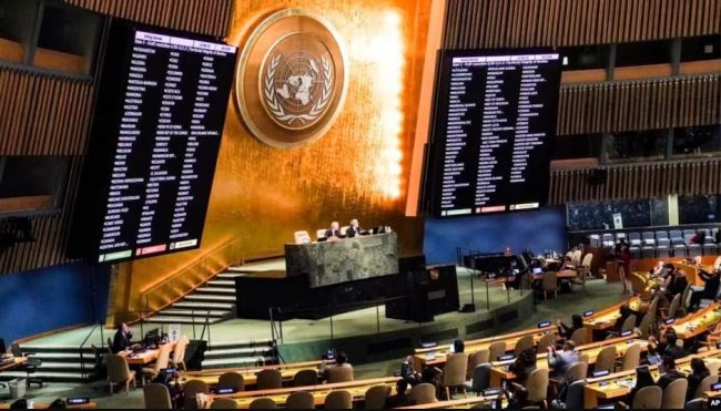 रुस–युक्रेन युद्धको एक वर्ष पूरा भएपछि राष्ट्रसंघमा विशेष प्रस्ताव