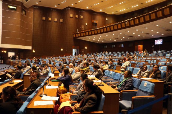 ओलीले ल्याएको अध्यादेश लाई पुरानै अवस्थामा फर्काउने गरी बनेको संवैधानिक परिषद्सम्बन्धी विधेयक दर्ता