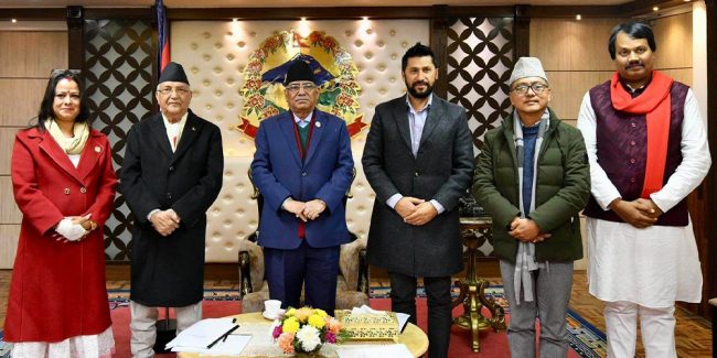 बालुवाटारमा राजनीतिक संयन्त्रको बैठक जारी