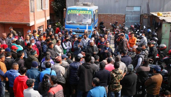 सार्वजनिक यातायात सुधारका लागि भन्दै तीनवटा संगठनहरुद्वारा संयुक्त आन्दोलनको तयारी